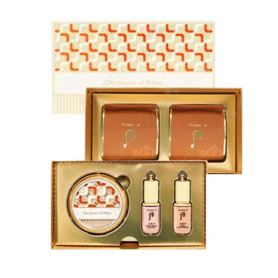 The History of Whoo Cheongidan Radiant Essence Cushion #21 Special Set (4 Items) - LMCHING Group Limited