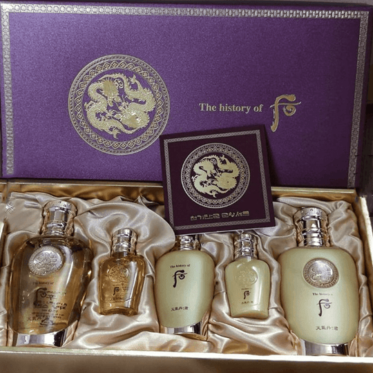 The History of Whoo Chunkidan Kun Special 2pcs Set - For Men (5 Items) - LMCHING Group Limited