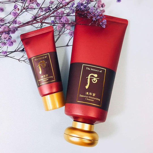 The History of Whoo Jinyulhyang Essential Moisturizing Cleansing Foam Set 180ml + 40ml - LMCHING Group Limited