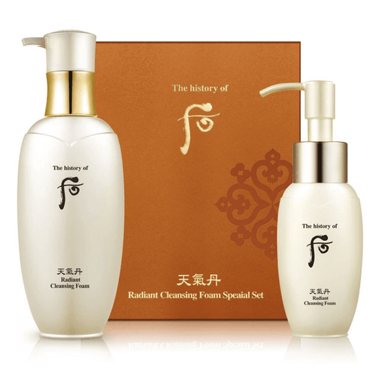 The history of Whoo Radiant Cleansing Foam Special Set (Cleansing Foam 200ml + 50ml) - LMCHING Group Limited
