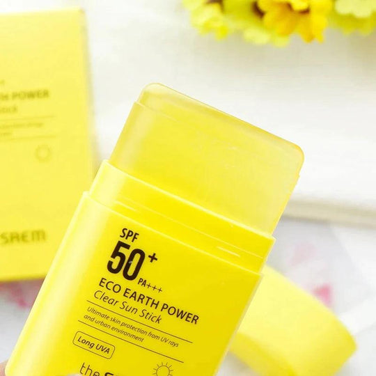 the SAEM Eco Earth Power Clear Sun Stick SPF50+ PA++++ 16g / 22g - LMCHING Group Limited