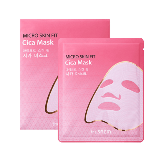 the SAEM Micro Skin Fit Cica Mask (Soothing) 27g x 10 - LMCHING Group Limited
