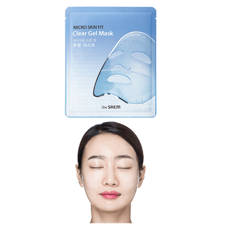 the SAEM Micro Skin Fit Clear Gel Mask (Moisturising) 27g x 10 - LMCHING Group Limited