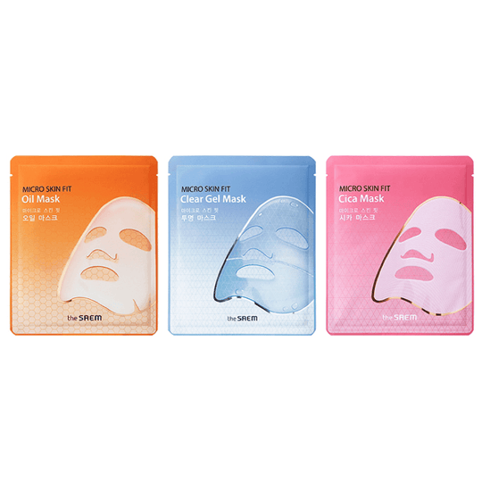the SAEM Micro Skin Fit Clear Gel Mask (Moisturising) 27g x 10 - LMCHING Group Limited