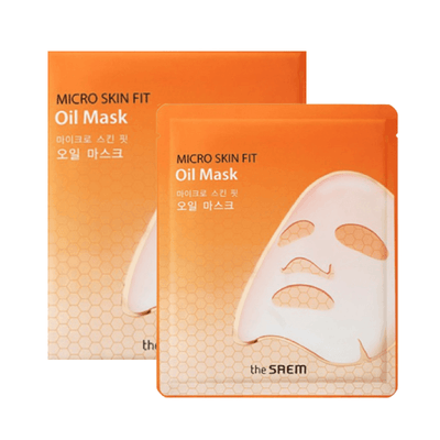 the SAEM Micro Skin Fit Oil Mask (Nourishing) 27g x 10