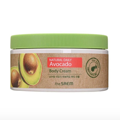 The SAEM Натуральный ежедневный крем для тела с авокадо 300ml