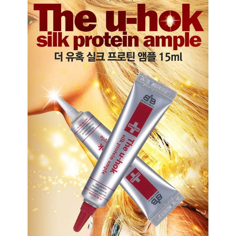The U-hok Hair Salon Products 10 Seconds Silk Protein Ample 15ml - LMCHING Group Limited