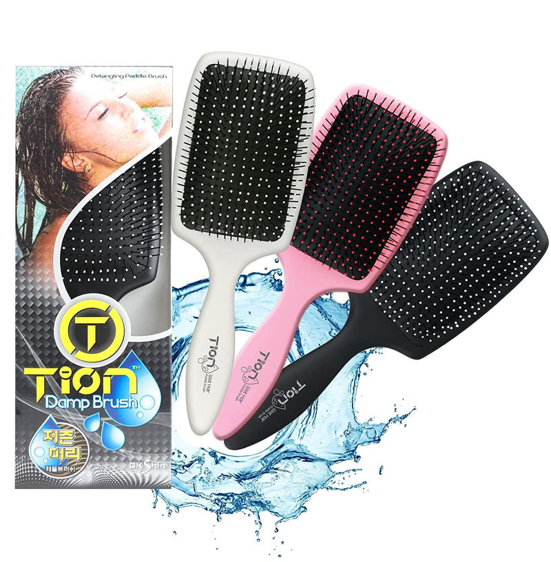 Tion Detangler Hair Massage Damp Brush 1pc - LMCHING Group Limited
