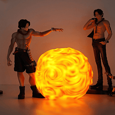 Toei Animation One Piece Ace Fireball Mood Lamp 1pc - LMCHING Group Limited