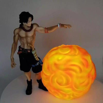 Toei Animation One Piece Ace Fireball Mood Lamp 1pc - LMCHING Group Limited