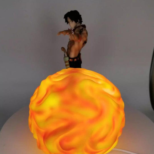 Toei Animation One Piece Ace Fireball Mood Lamp 1pc - LMCHING Group Limited