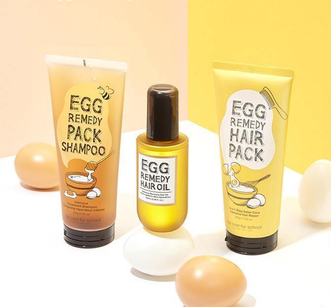 too cool for school Egg Remedy Pack Treatment Shampoo 200g - LMCHING Group Limited