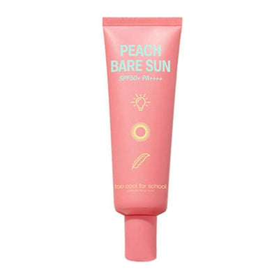 too cool for school Peach Bare Suncream SPF50+ PA++++ 50ml - LMCHING Group Limited