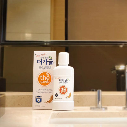 the gargle 99.9% Sterilization Korean Ginseng Flavored Mouthwash 250ml Liquid Mouth Freshner - LMCHING Group Limited