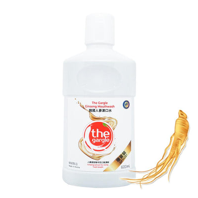 [UPSIZE] The Gargle 99.9% Collutorio Coreano Sterilizzante al Sapore di Ginseng 600ml Deodorante Orale