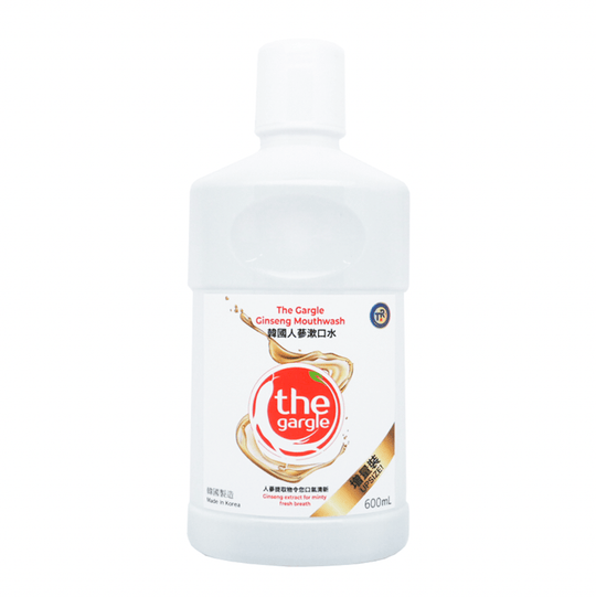 [UPSIZE] The Gargle 99.9% Sterilization Korean Ginseng Flavored Mouthwash 600ml x 3 - LMCHING Group Limited