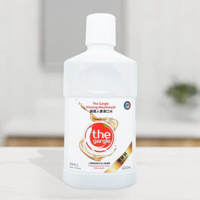 [UPSIZE] The Gargle 99.9% Sterilization Korean Ginseng Flavored Mouthwash 600ml x 3 - LMCHING Group Limited