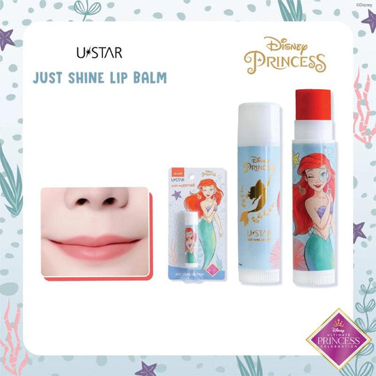 USTAR Just Shine Princess Lip Balm 4.5g - LMCHING Group Limited