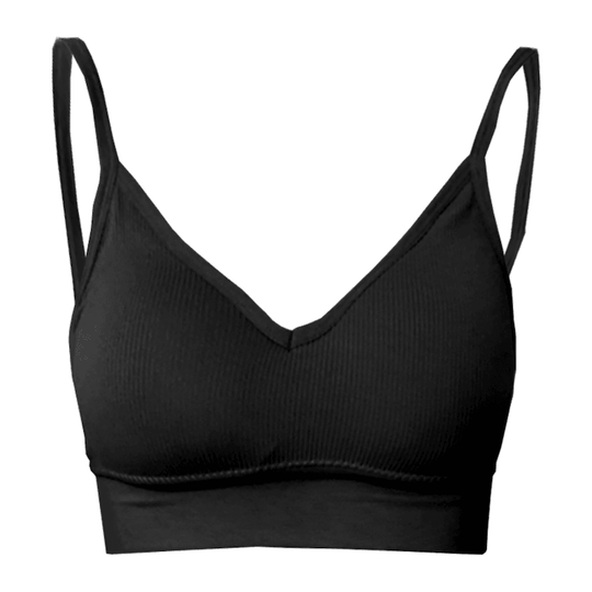 V-Neck Black Camisole Top 1pc - LMCHING Group Limited