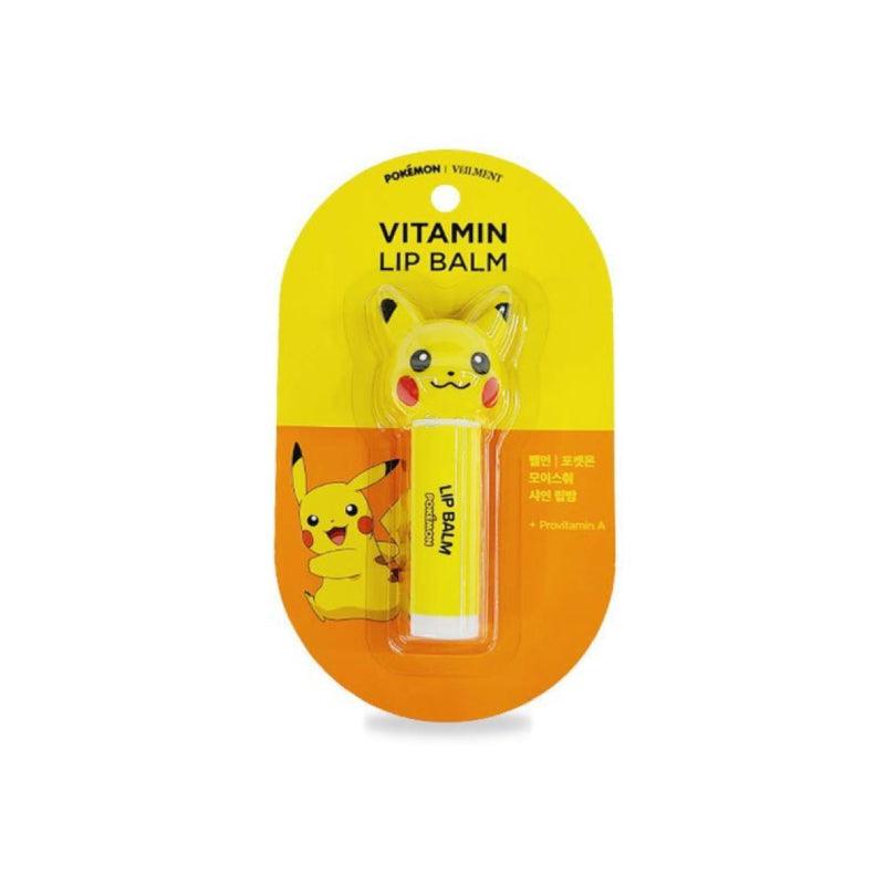 VEILMENT Pokemon Pikachu Vitamin Lip Balm 4.5g - LMCHING Group Limited