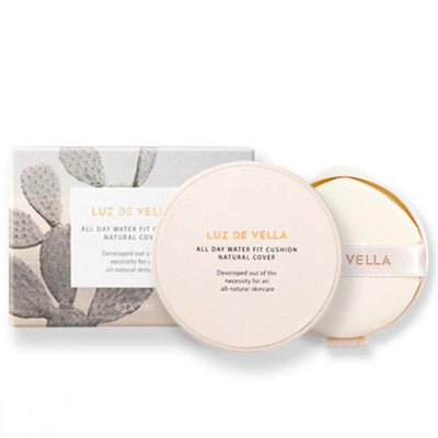 Vella All Day Water Fit Cushion Natural Cover 8g + Refill 8g (2pcs) - LMCHING Group Limited