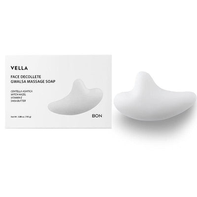 Vella Bon Face Decollete Gwalsa Massage Soap 110g - LMCHING Group Limited