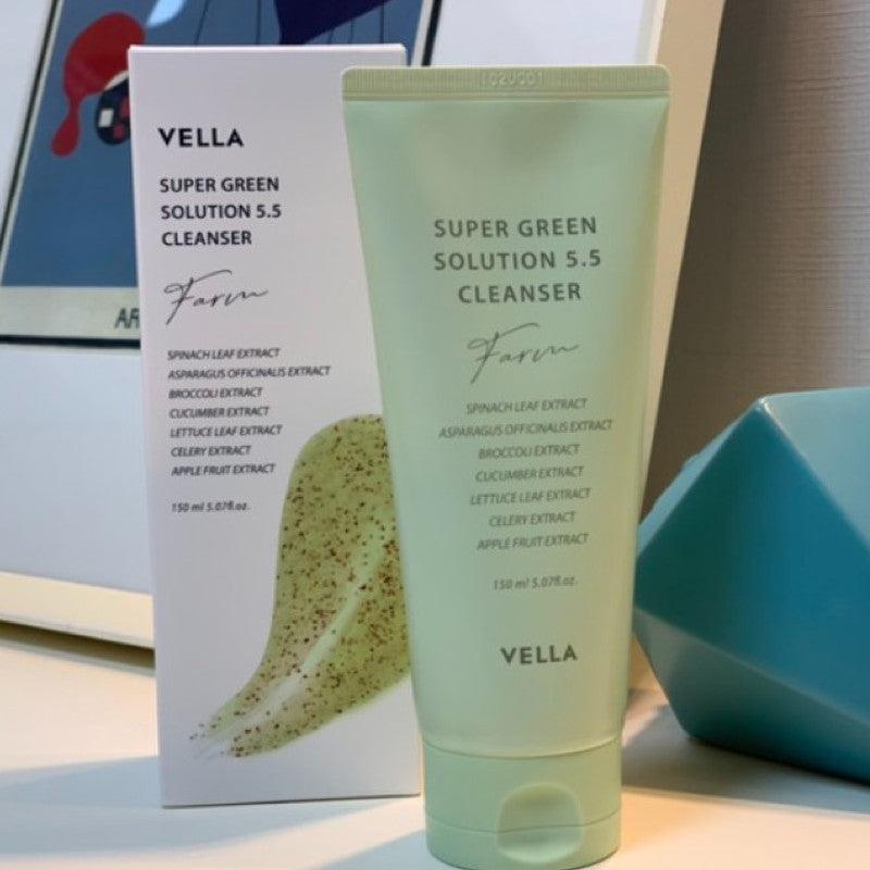 Vella Super Green Solution 5.5 Gel Cleanser 150ml - LMCHING Group Limited