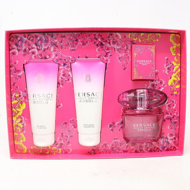 Versace bright crystal women's perfume gift set Clearance