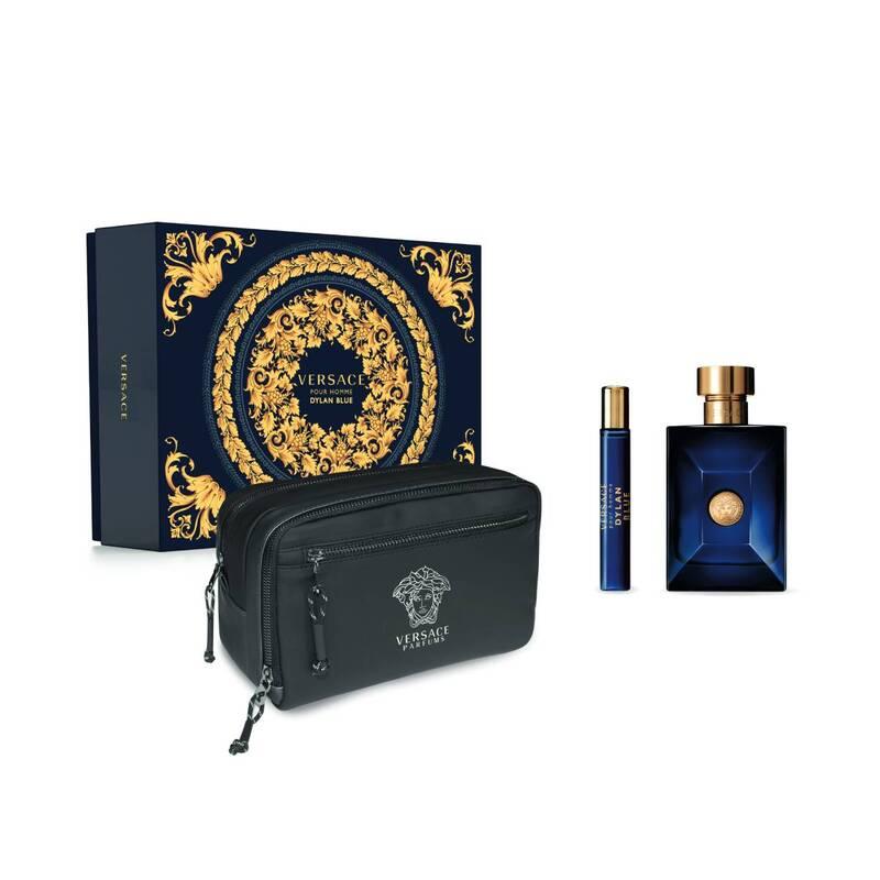 Versace Dylan Blue Pour Homme 3pcs Gift Box Set (EDT 100ml + EDT 10ml + Pouch) - LMCHING Group Limited