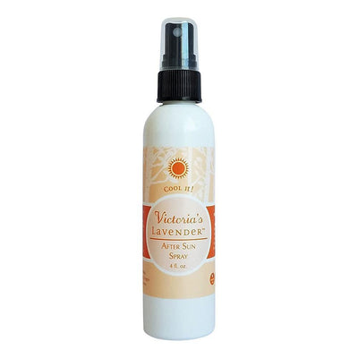 Victoria's Lavender USA All Natural Penenang Setelah Matahari Anti-Peradangan Alami (Lidah Buaya & Lavender)118ml