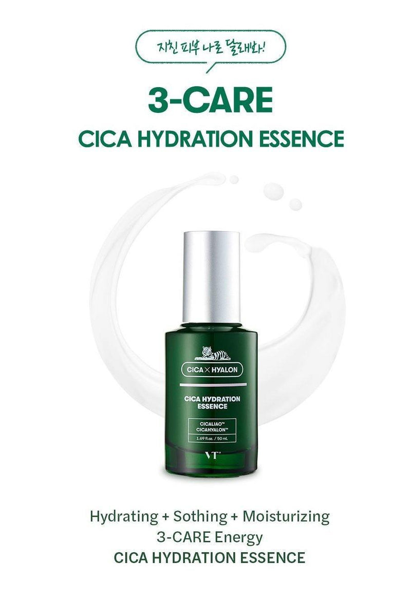 VT Cosmetics CICA X HYALON Cica Hydration Essence 50ml - LMCHING Group Limited
