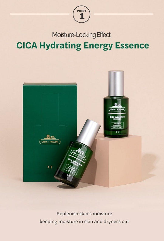 VT Cosmetics CICA X HYALON Cica Hydration Essence 50ml - LMCHING Group Limited