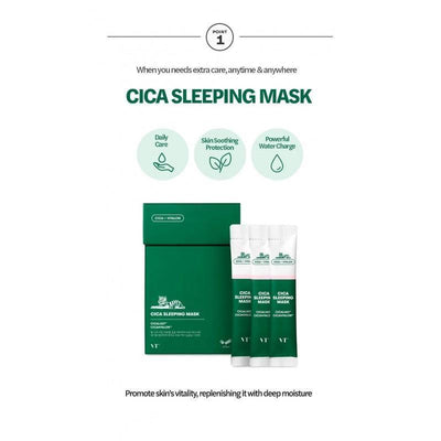 VT Cosmetics CICA x HYALON Cica Hydration Sleeping Mask 4ml x 20 - LMCHING Group Limited