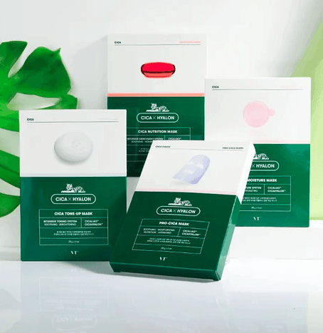 VT Cosmetics CICA x HYALON Cica Nutrition Mask 6pcs - LMCHING Group Limited
