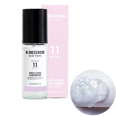 W.DRESSROOM Прозрачный парфюм Dress & Living (белое мыло №11) 70ml