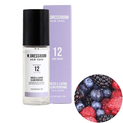 EXPIRED (04/11/2023) W.DRESSROOM Dress & Living Clear Perfume (No.12 Berry Berry) 70ml - LMCHING Group Limited