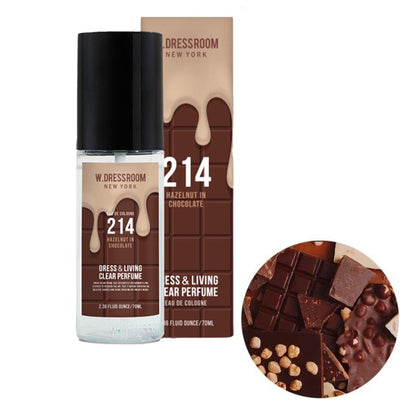 EXPIRED (20/12/2023) W.DRESSROOM Dress & Living Clear Perfume (No.214 Hazelnut In Chocolate) 70ml - LMCHING Group Limited