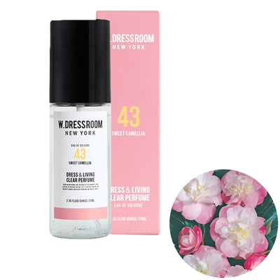 W.DRESSROOM Dress & Living Clear Perfume (No.43 Sweet Camellia) 70ml - LMCHING Group Limited