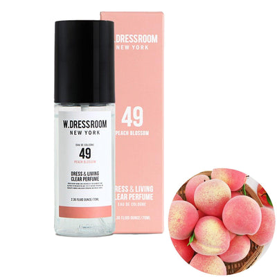 W.DRESSROOM Dress & Living Clear Perfume (No.49 Peach Blossom) 70ml