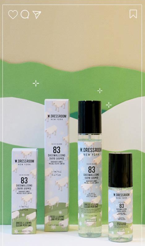 W.DRESSROOM Dress & Living Clear Perfume (No.83 Daegwallyeong Sheep Ranch) 70ml - LMCHING Group Limited