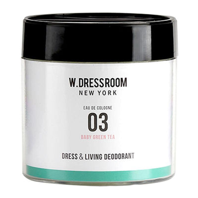W.DRESSROOM ड्रेस एंड लिविंग डिओडोरेंट (No.03 बेबी ग्रीन टी) 110 ग्राम