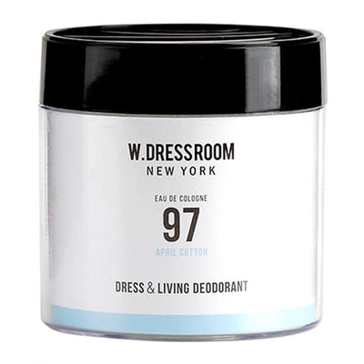 W.DRESSROOM เดรสแอนด์ลิฟวื่ง ผลิตภัณฑ์ระงับกลิ่น (No.97 คอตตอนลิลลี่เดือนเมษา) 110 กรัม