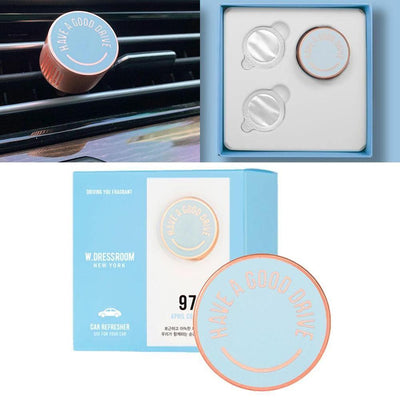 W.DRESSROOM Have A Good Drive Car Air Refresher (Cotton + Refresher 1.8g x 2) - LMCHING Group Limited