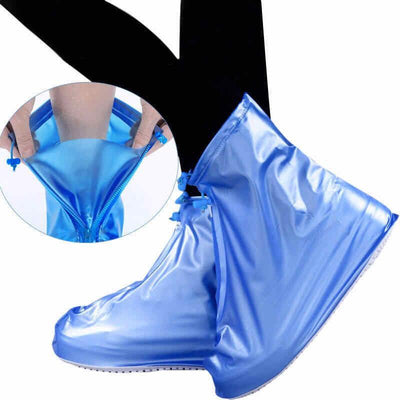 Waterproof Shoe Cover (#Blue) 1 pair - LMCHING Group Limited