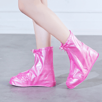 Waterproof Shoe Cover (#Pink) 1 pair - LMCHING Group Limited