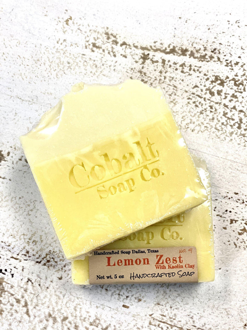 White Rock Soap Gallery USA Vegan Refreshing Cobalt Soap (No.4 - Lemon Zest) 150g - LMCHING Group Limited