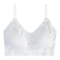 White The Bralette Sports Bra (With Detachable Chest Pad) 1pc - LMCHING Group Limited