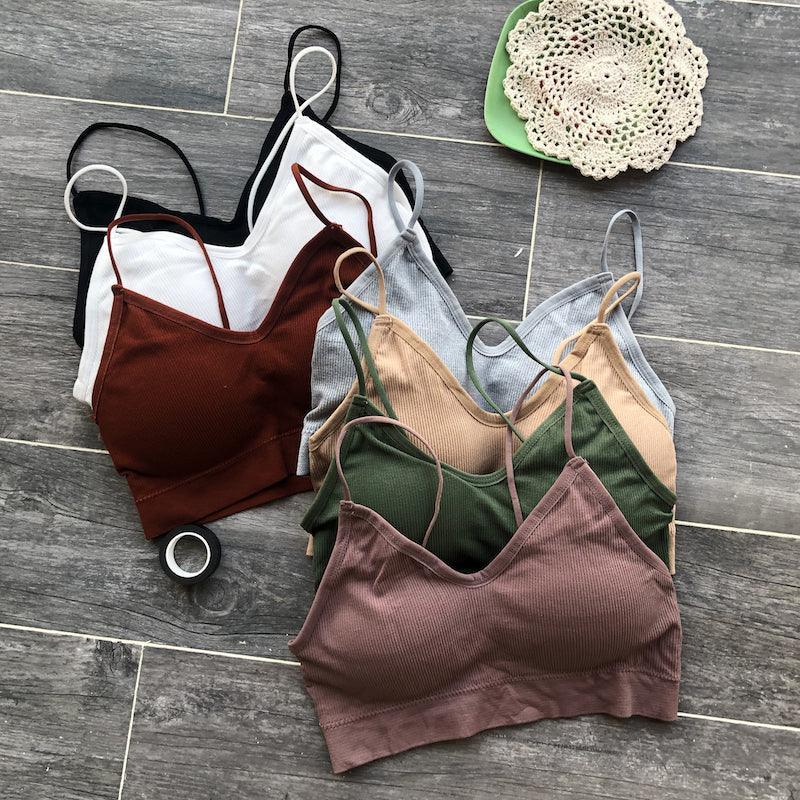 White The Bralette Sports Bra (With Detachable Chest Pad) 1pc - LMCHING Group Limited