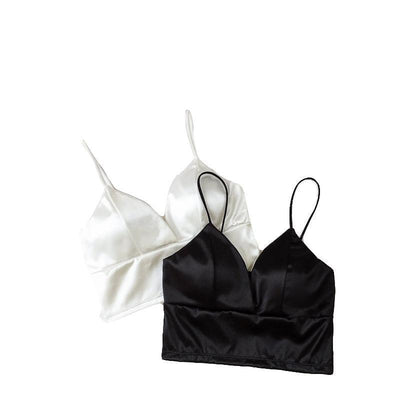 White Tube Top Vest (With Chest Pad) 1pc - LMCHING Group Limited