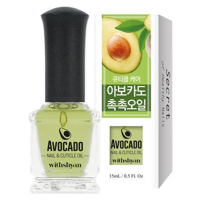WITHSHYAN Huile d'avocat pour ongles et cuticules 15 ml